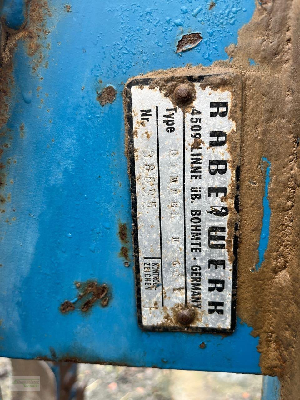 Pflug typu Rabe Gimpel E60, Gebrauchtmaschine v Coppenbruegge (Obrázek 4)