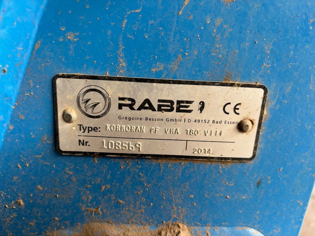 Rabe Kormoran PF VHA 180 VIII, Gebrauchtmaschine, Baujahr: 2014 (Bild 14) Pflug des Typs Rabe Kormoran PF VHA 180 VIII, Gebrauchtmaschine in Eckernförde (Bild 14)