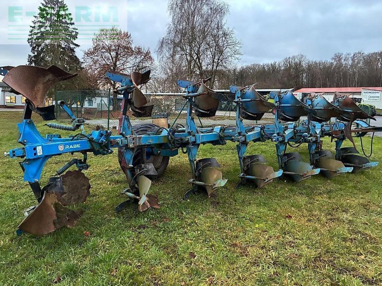 Pflug des Typs Rabe kormoran vha 160 7 scharig, Gebrauchtmaschine in NEUENDORF AM SPECK (Bild 2)