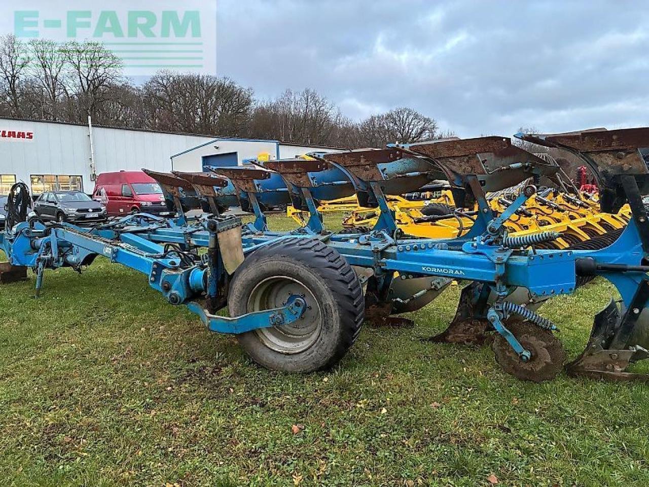 Pflug des Typs Rabe kormoran vha 160 7 scharig, Gebrauchtmaschine in NEUENDORF AM SPECK (Bild 3)