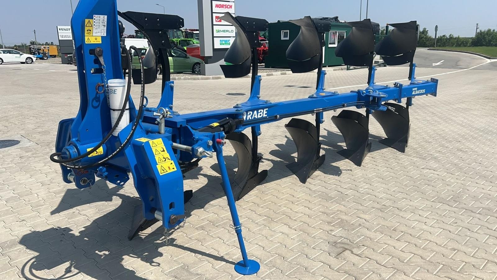Pflug del tipo Rabe Super Albatros 140 V, Neumaschine en Orţişoara (Imagen 2)