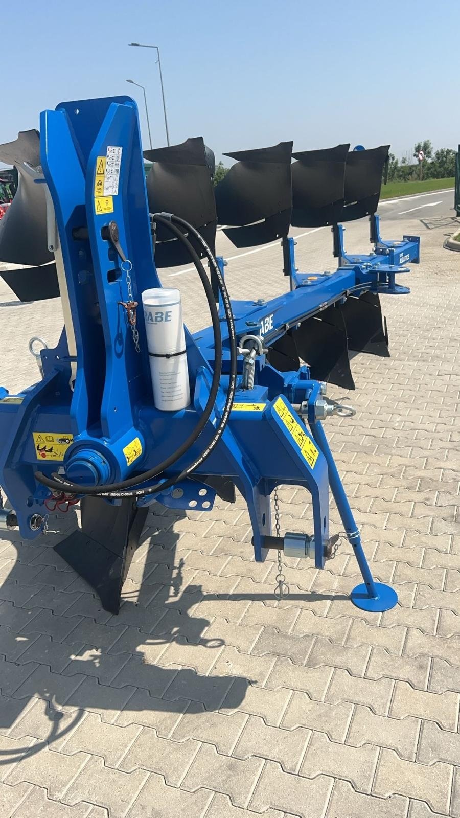 Pflug del tipo Rabe Super Albatros 140 V, Neumaschine en Orţişoara (Imagen 4)