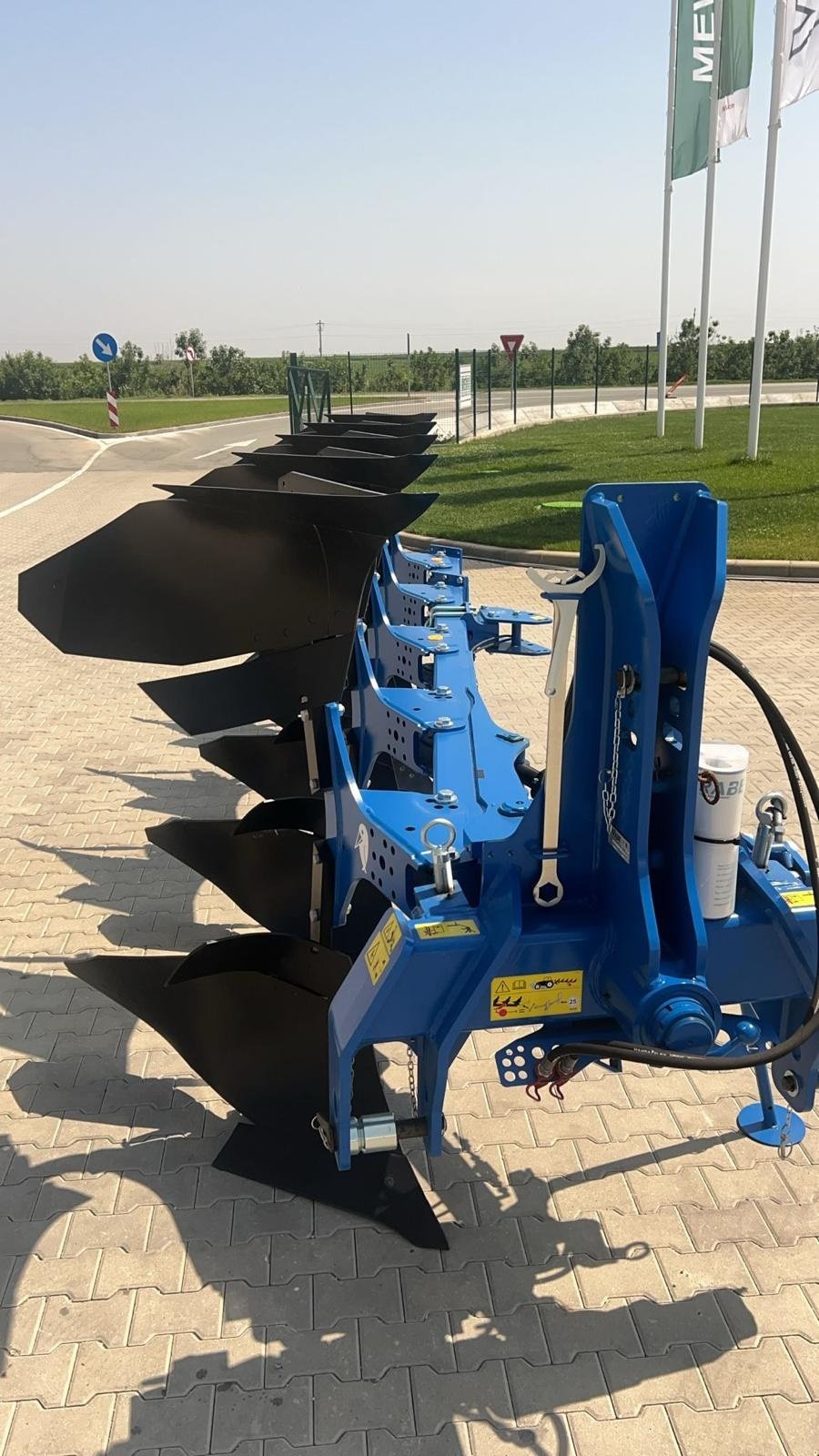 Pflug del tipo Rabe Super Albatros 140 V, Neumaschine en Orţişoara (Imagen 5)