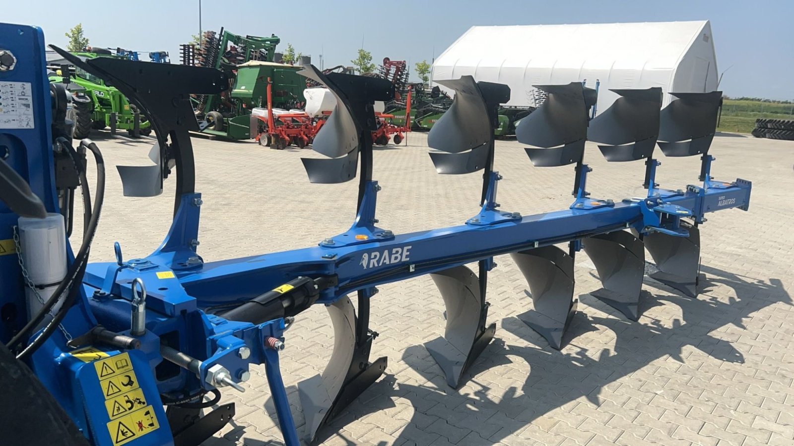 Pflug del tipo Rabe Super Albatros 160 M, Neumaschine en Orţişoara (Imagen 1)