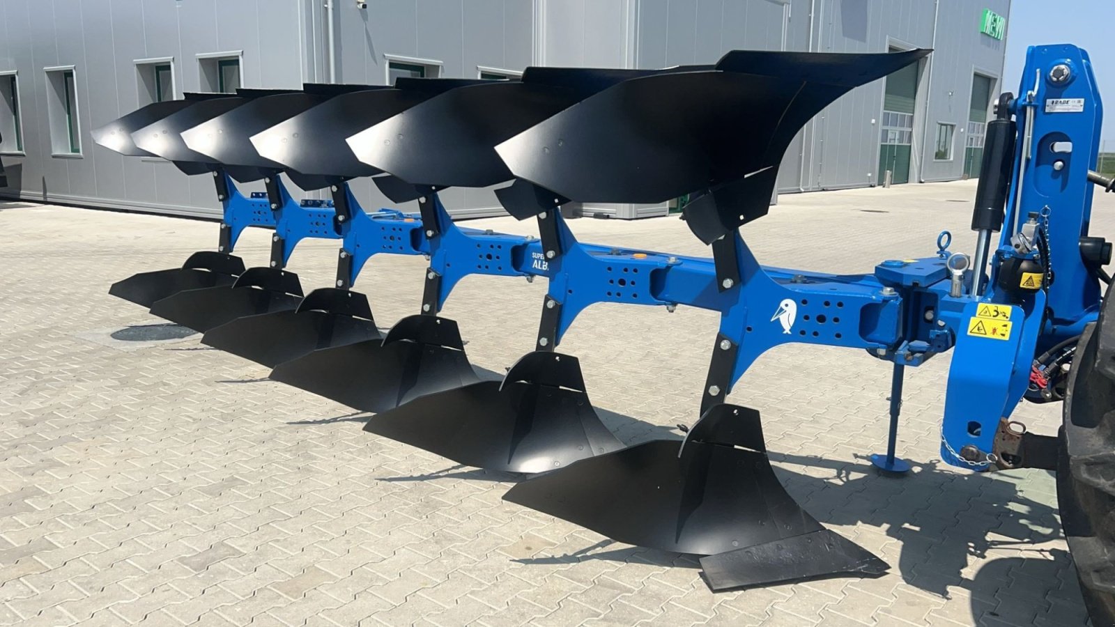 Pflug del tipo Rabe Super Albatros 160 M, Neumaschine en Orţişoara (Imagen 2)