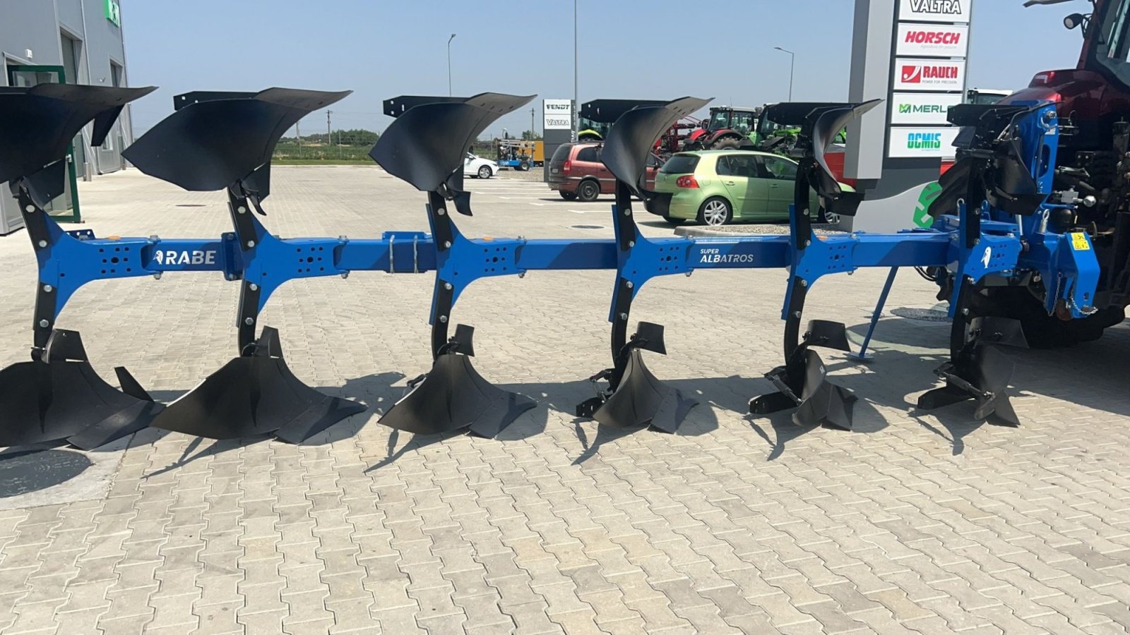 Pflug del tipo Rabe Super Albatros 160 M, Neumaschine en Orţişoara (Imagen 4)