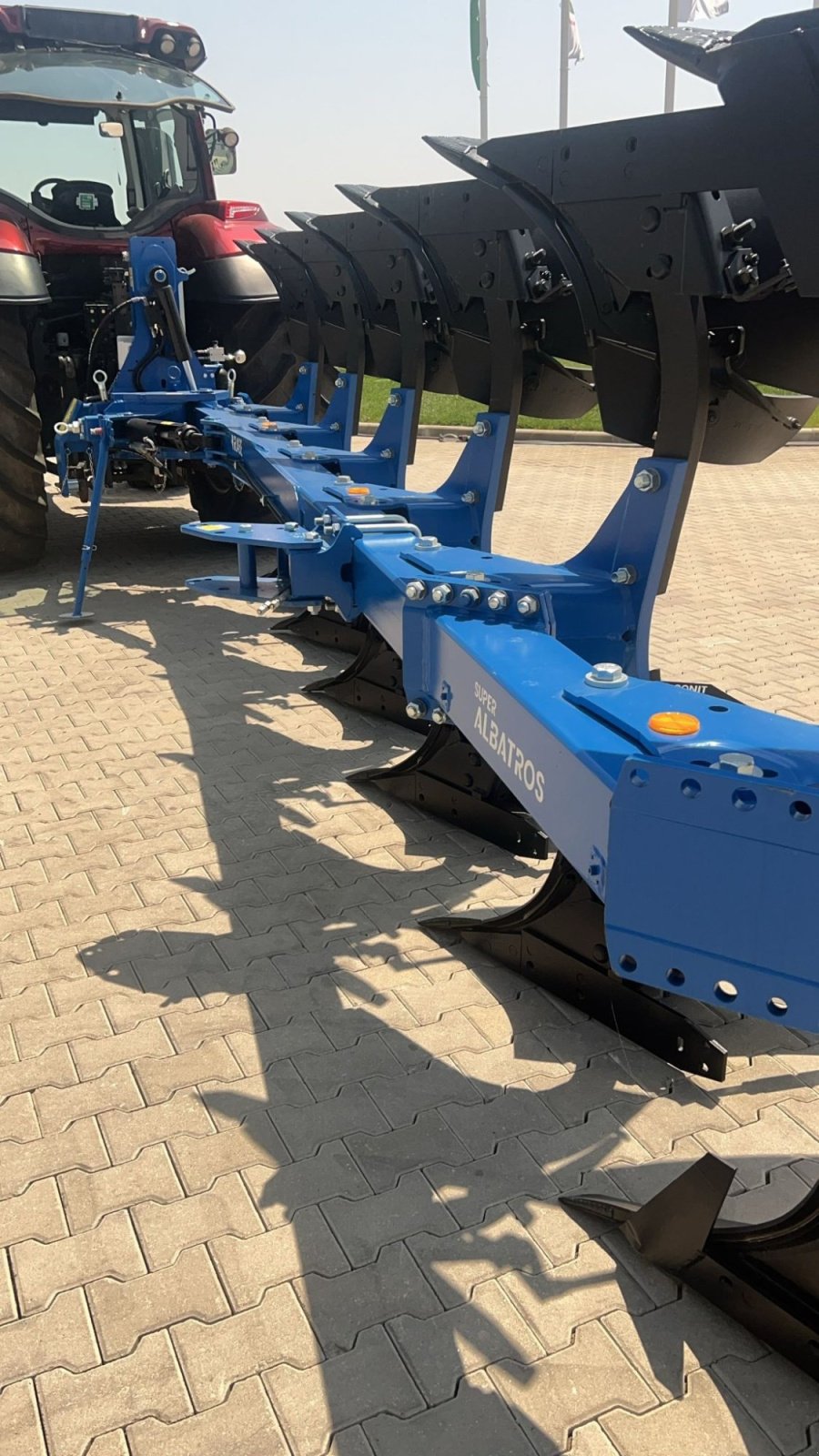 Pflug del tipo Rabe Super Albatros 160 M, Neumaschine en Orţişoara (Imagen 5)