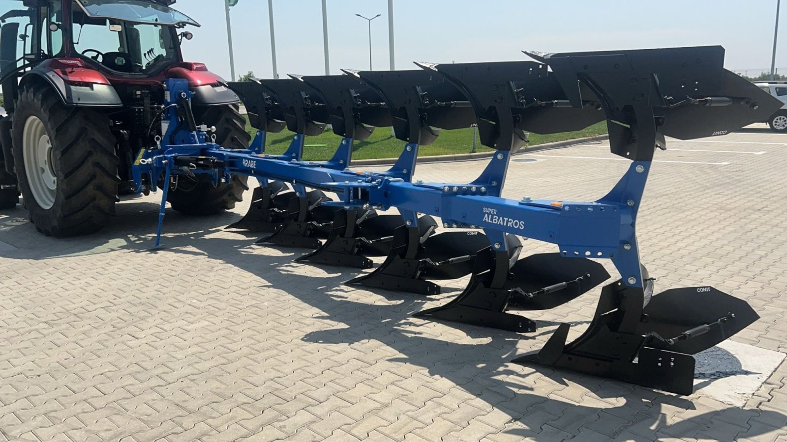 Pflug del tipo Rabe Super Albatros 160 M, Neumaschine en Orţişoara (Imagen 6)