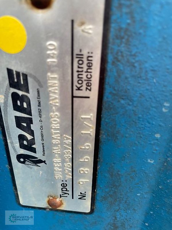 Pflug typu Rabe Super Albatros Avant 140 5-Schar mit Steinsicherung, Gebrauchtmaschine v Rittersdorf (Obrázek 3)