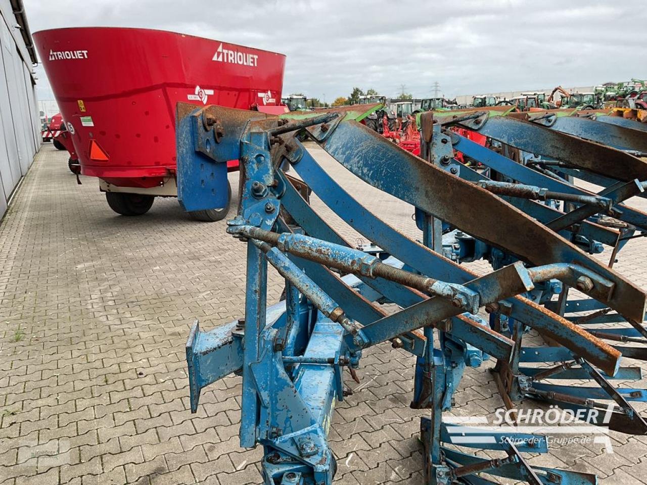 Pflug des Typs Rabe SUPER ALBATROS AVANT 140 IV/80-35/50, Gebrauchtmaschine in Scharrel (Bild 5)