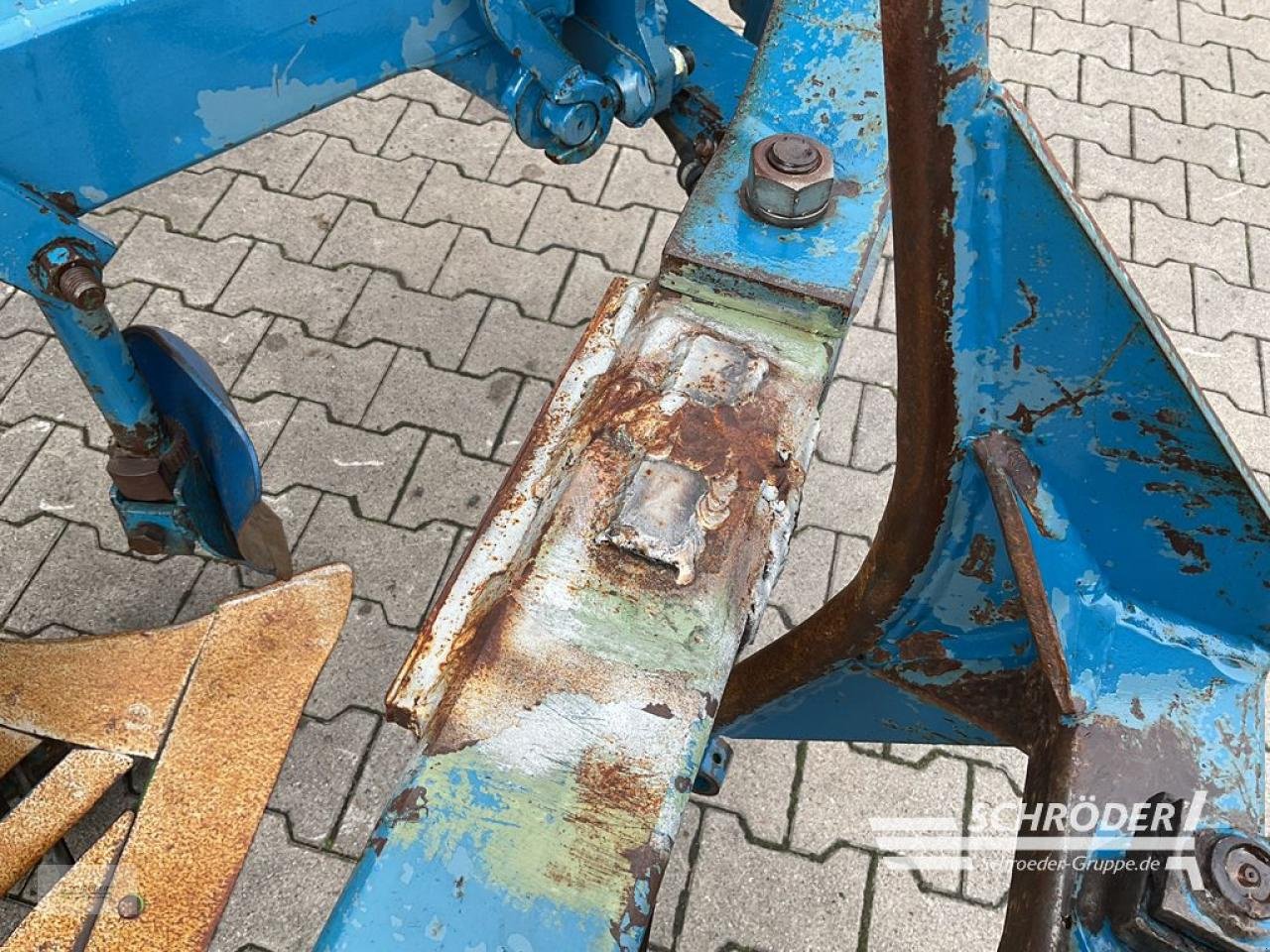 Pflug des Typs Rabe SUPER ALBATROS AVANT 140 IV/80-35/50, Gebrauchtmaschine in Scharrel (Bild 7)