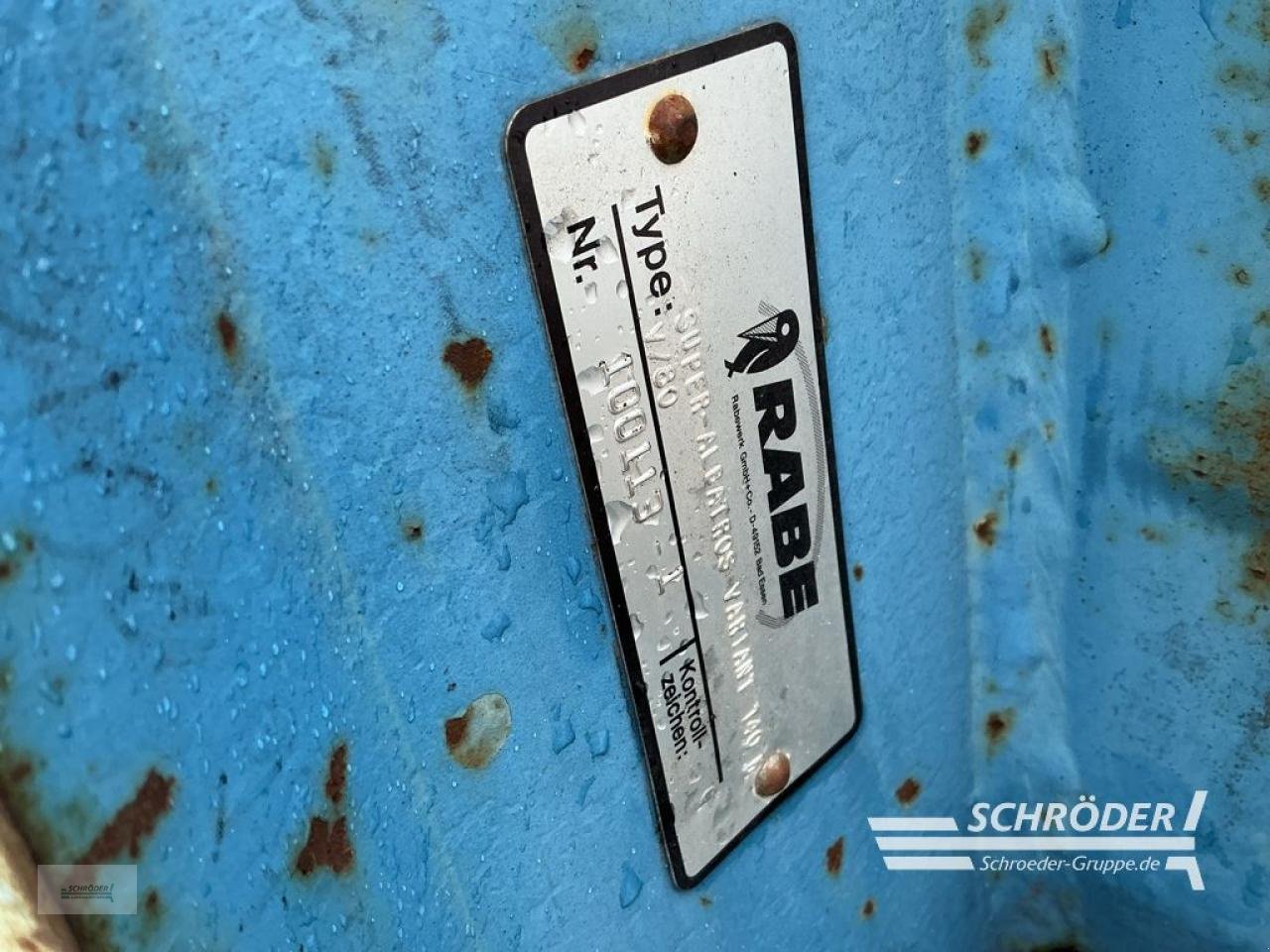 Pflug tipa Rabe SUPER ALBATROS VARIANT 140 V 80, Gebrauchtmaschine u Hemmoor (Slika 12)