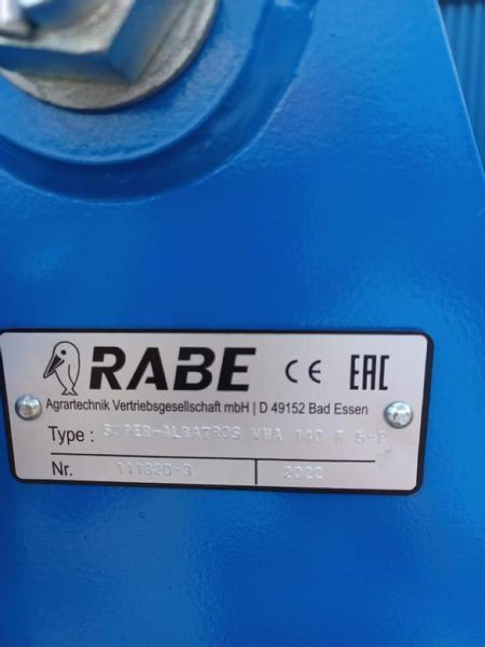 Pflug of the type Rabe superalbatros vha 140, Gebrauchtmaschine in STAPEL (Picture 11)