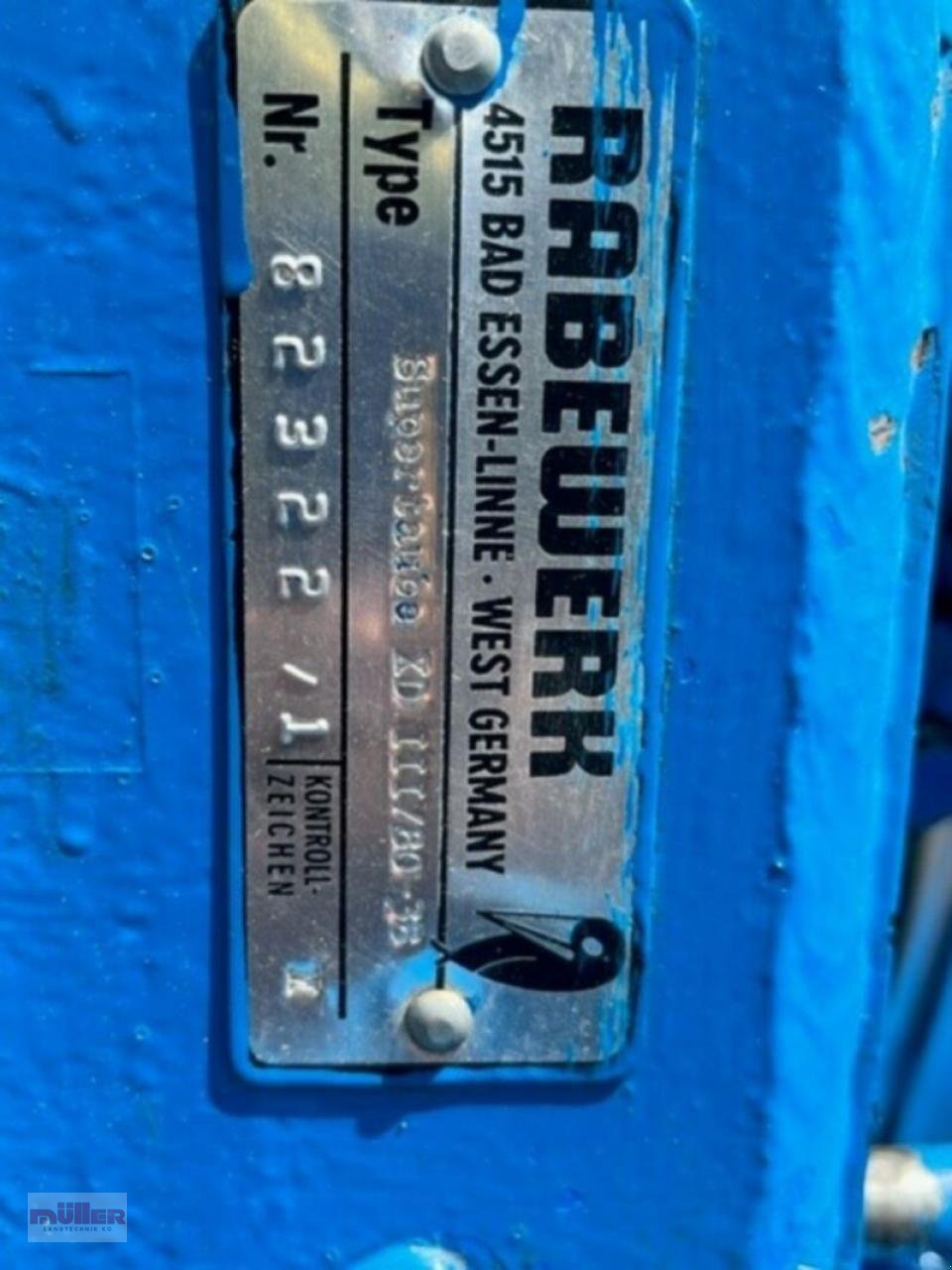 Pflug typu Rabe Supertaube XD IV 80-38, Gebrauchtmaschine v Holzhausen (Obrázek 5)