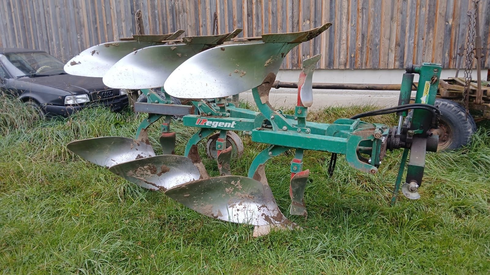 Pflug of the type Regent 3 Schar mit Steinsicherung, Gebrauchtmaschine in Grünbach (Picture 1)