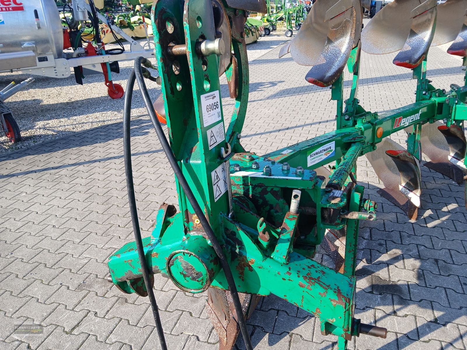 Pflug Türe ait Regent Megastar 200 CX 40, Gebrauchtmaschine içinde Aurolzmünster (resim 9)