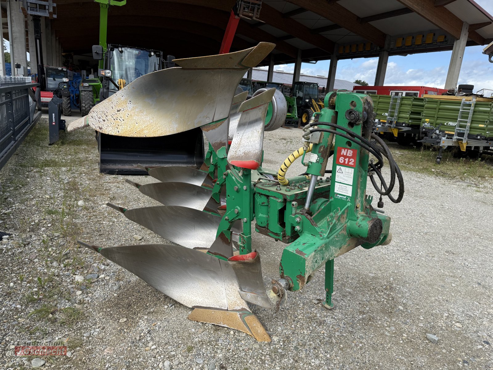 Pflug Türe ait Regent NB 612 Vario 4Schar, Gebrauchtmaschine içinde Mühldorf (resim 5)