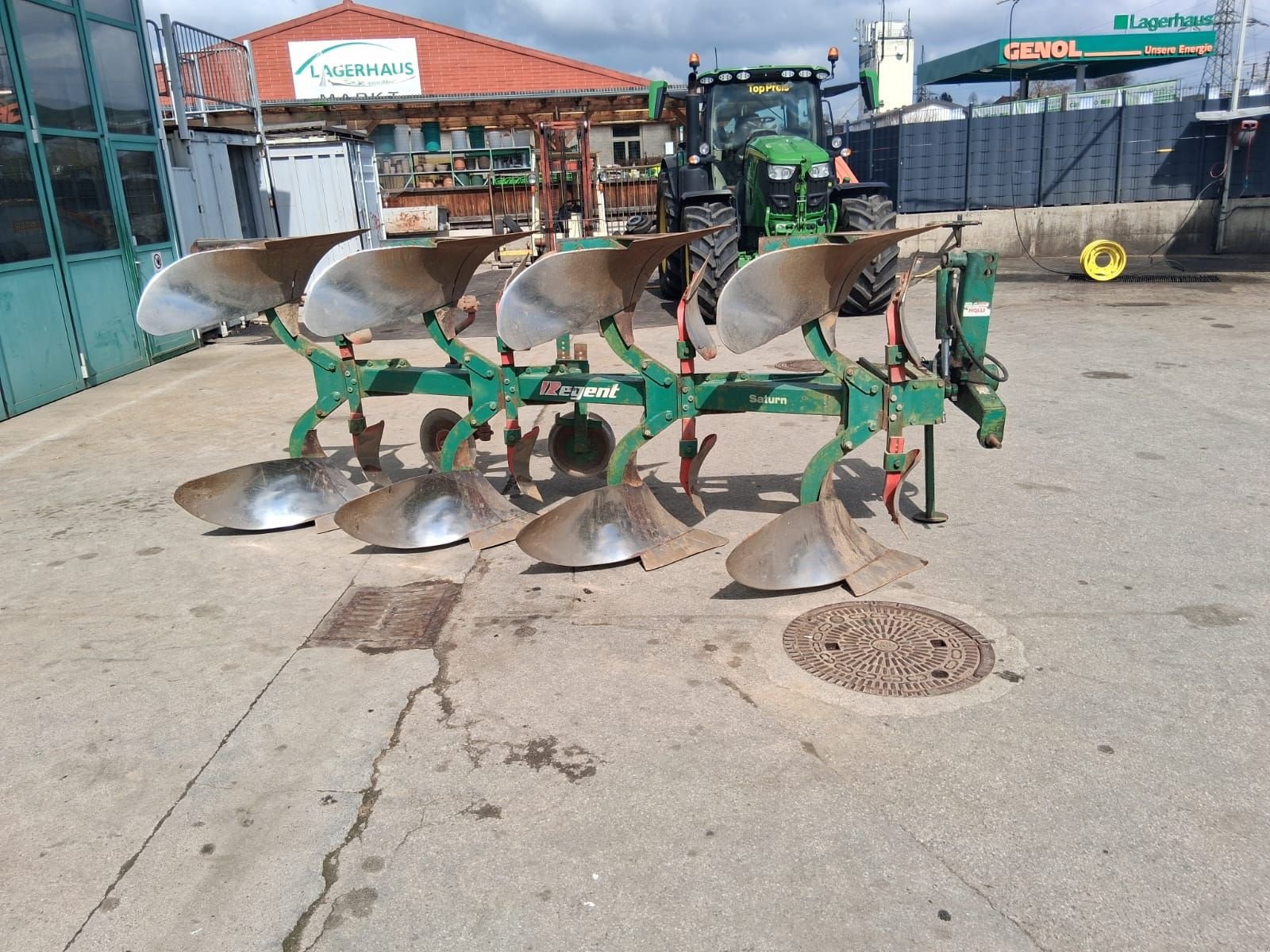 Pflug typu Regent Pflug 4 Schar, Gebrauchtmaschine w Kirchdorf (Zdjęcie 9)