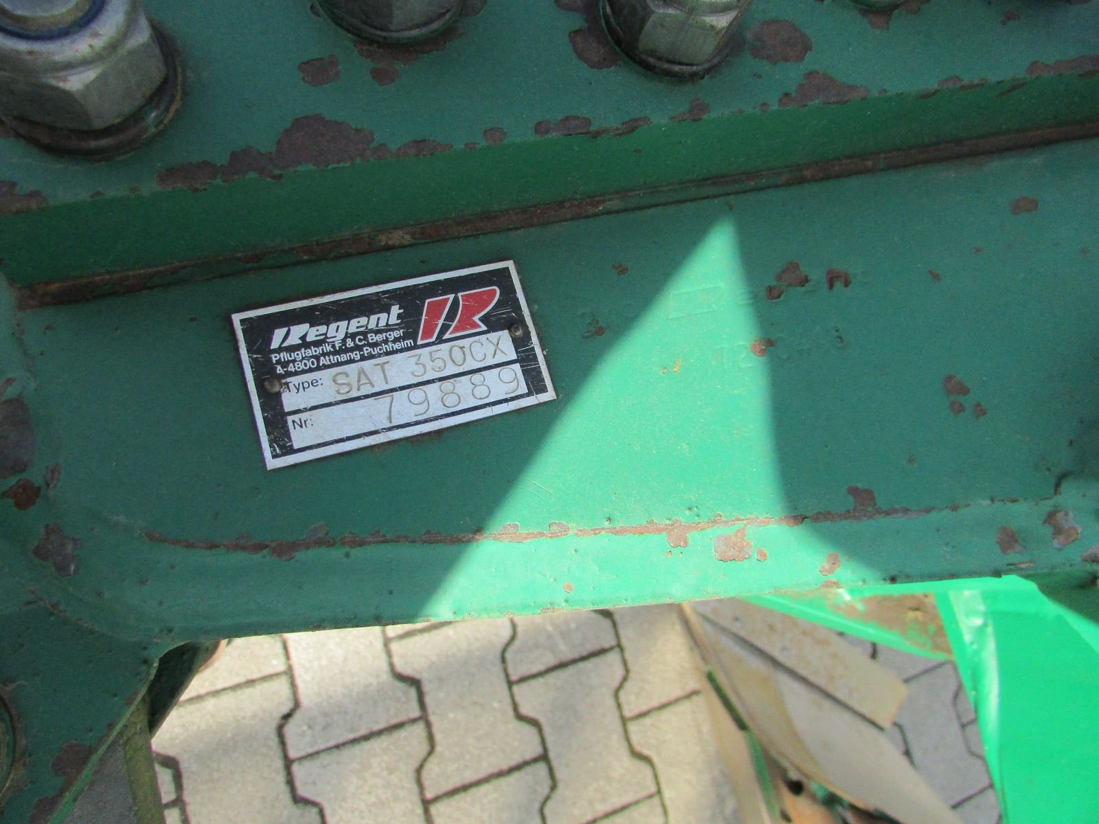 Pflug του τύπου Regent Saturn 350 CX, Gebrauchtmaschine σε Saxen (Φωτογραφία 9)