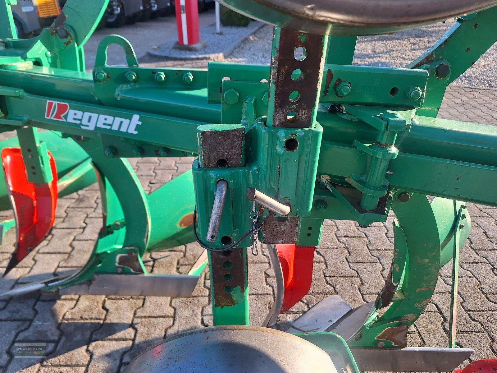 Pflug Türe ait Regent Titan 140 CX 4-schar, Gebrauchtmaschine içinde Aurolzmünster (resim 17)