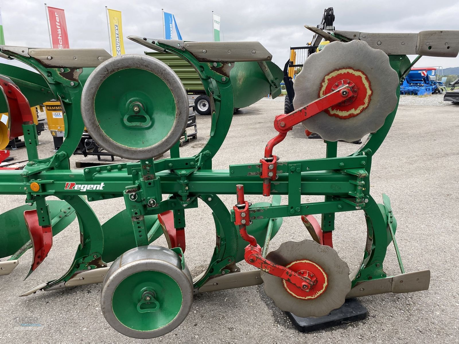 Pflug des Typs Regent Titan 140, Gebrauchtmaschine in Niederkappel (Bild 6)
