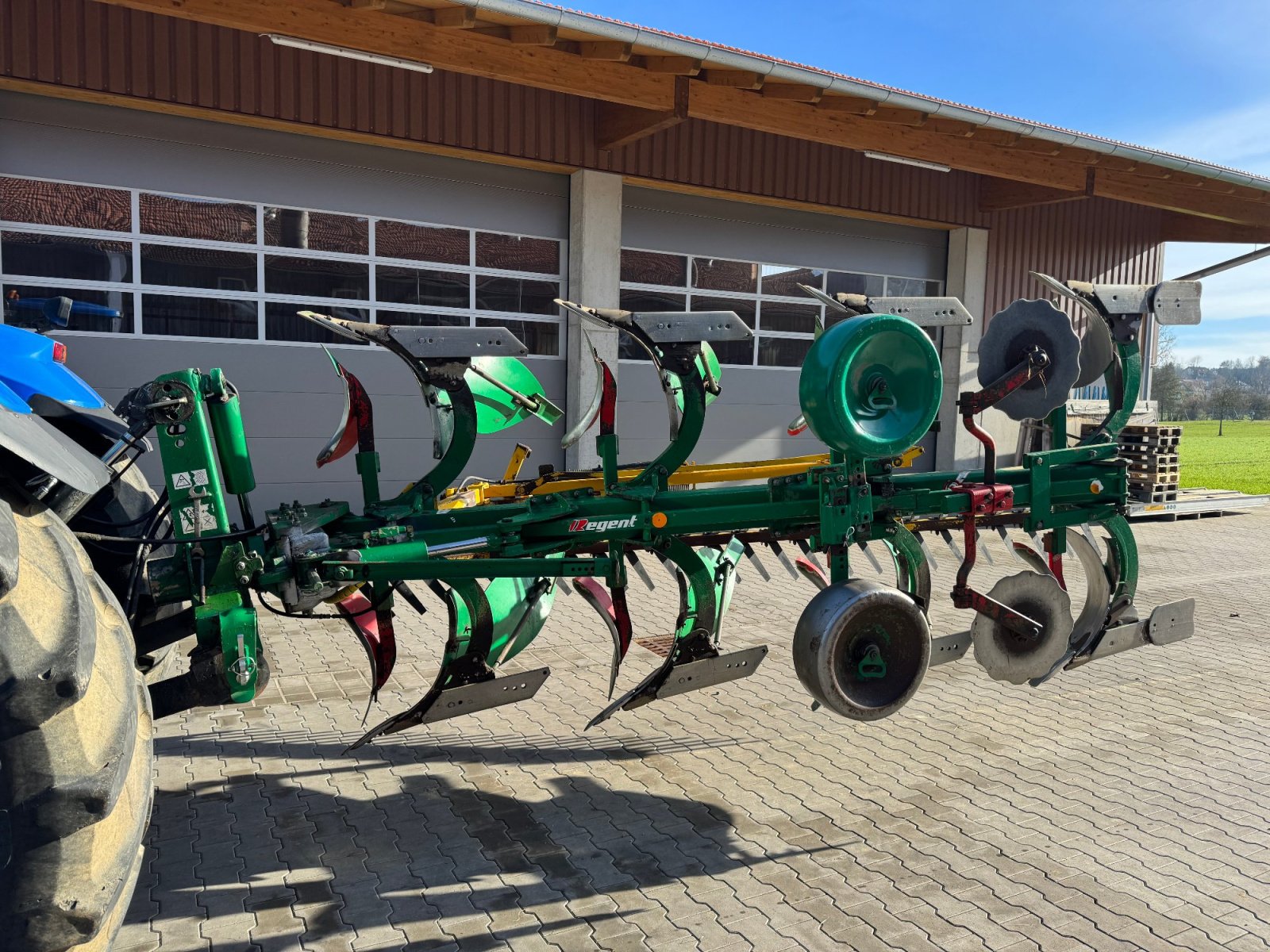Pflug Türe ait Regent Titan 160 CX Vario, Gebrauchtmaschine içinde Isen (resim 2)
