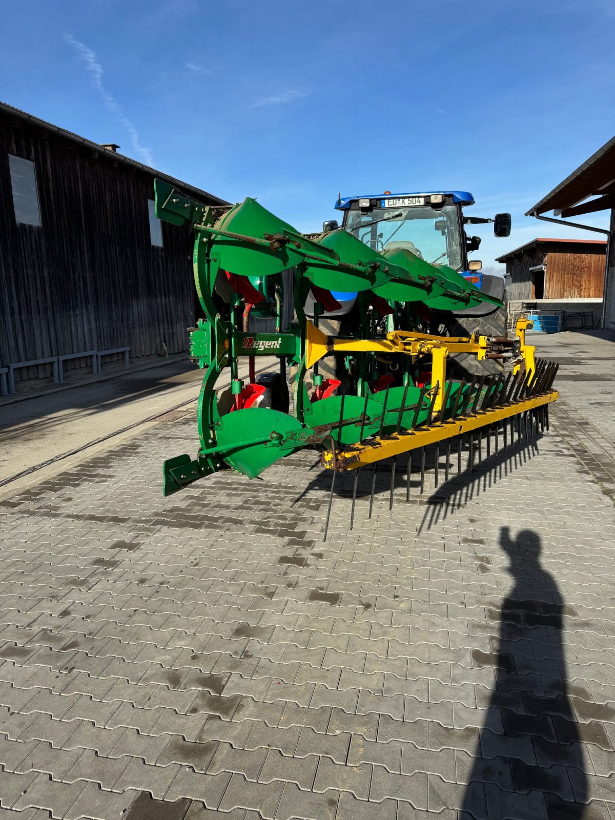 Pflug Türe ait Regent Titan 160 CX Vario, Gebrauchtmaschine içinde Isen (resim 3)