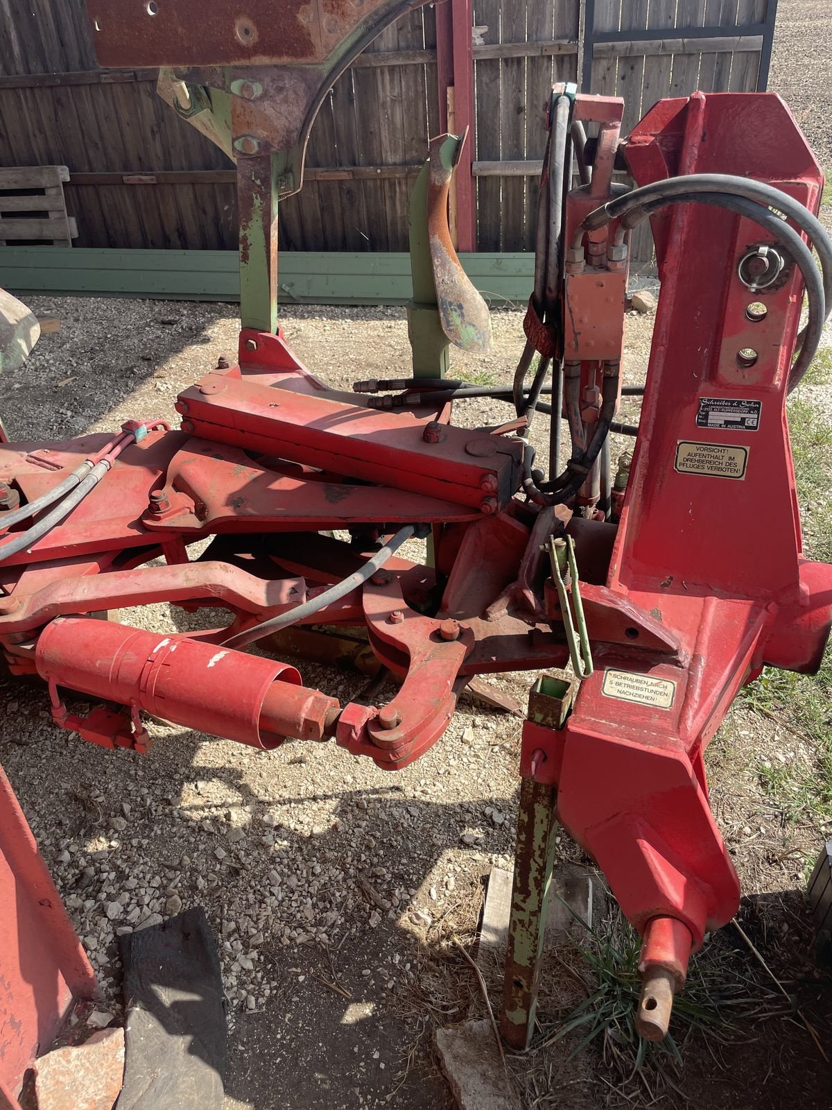 Pflug от тип Schreiber Vario Pflug 5 Scharen, Gebrauchtmaschine в Harmannsdorf (Снимка 5)