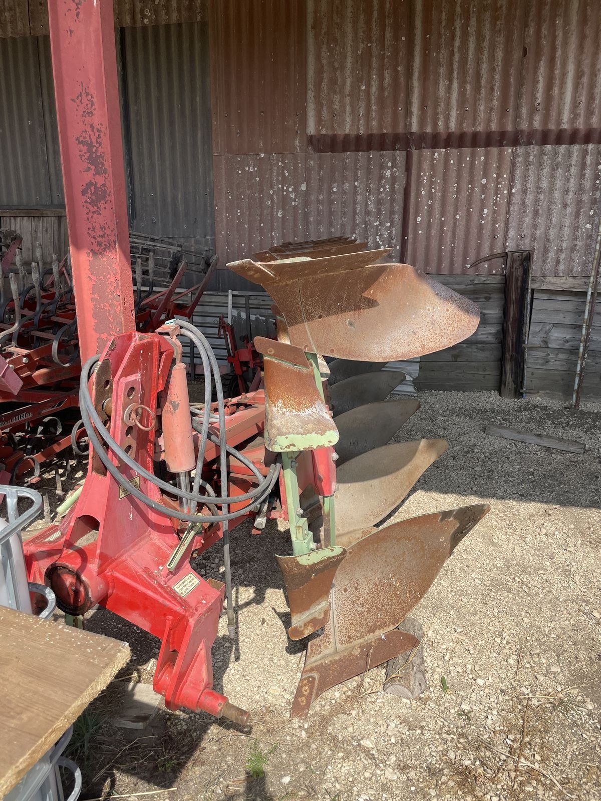 Pflug от тип Schreiber Vario Pflug 5 Scharen, Gebrauchtmaschine в Harmannsdorf (Снимка 9)