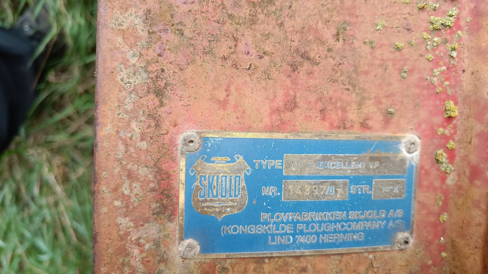 Pflug Türe ait Skiold Excellent VP, Gebrauchtmaschine içinde Egtved (resim 6)