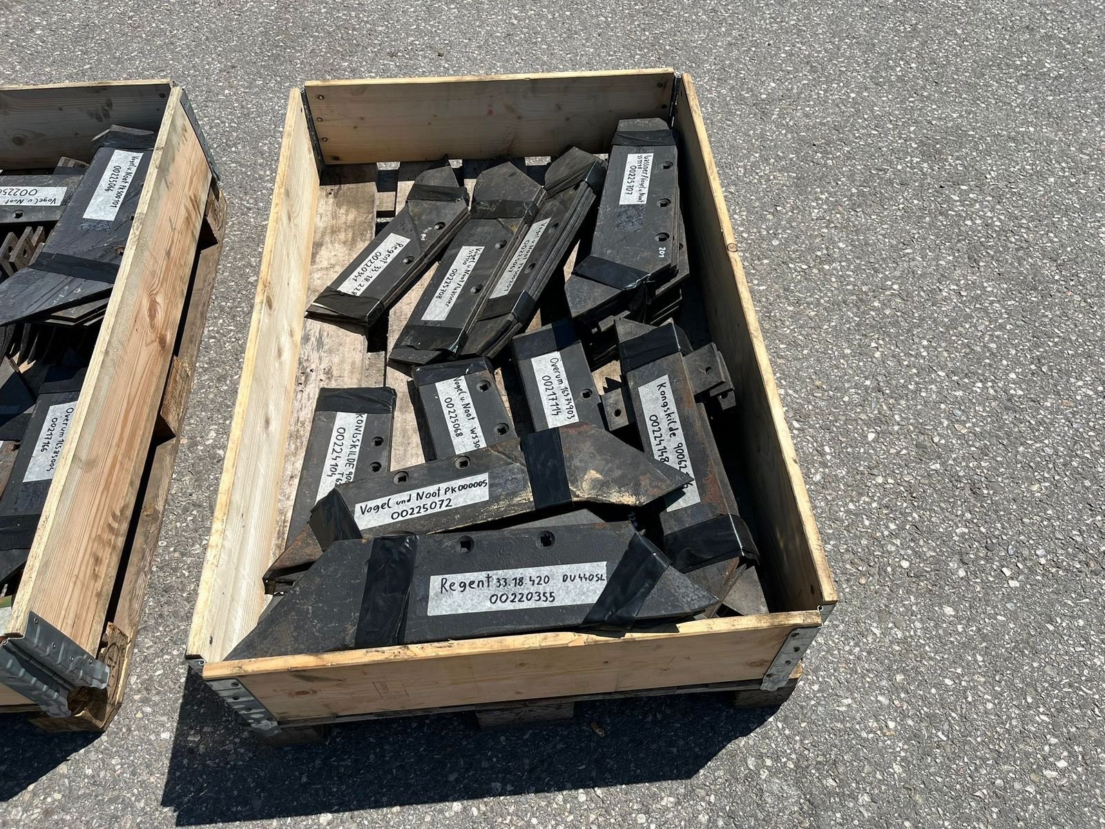 Pflug Türe ait Sonstige Diverse Pflugschare Regent, Vogel&Noot, Kongskil, Neumaschine içinde NATTERNBACH (resim 4)