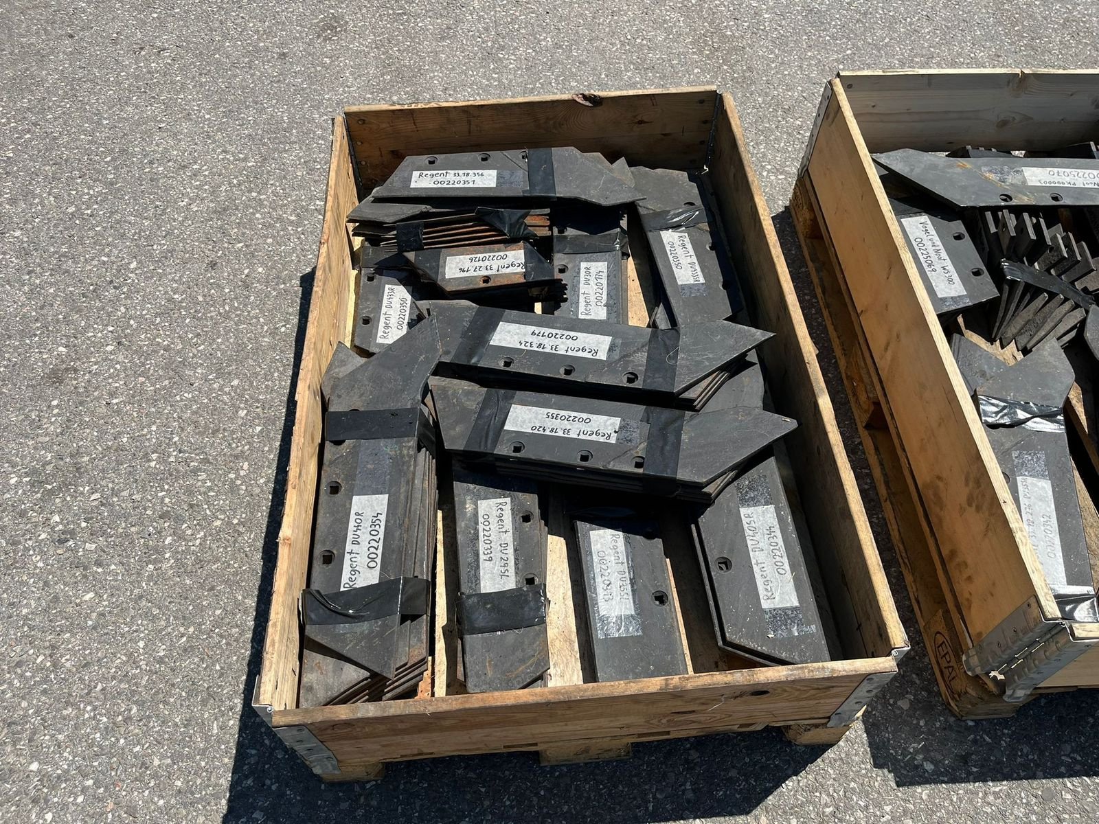 Pflug Türe ait Sonstige Diverse Pflugschare Regent, Vogel&Noot, Kongskil, Neumaschine içinde NATTERNBACH (resim 2)