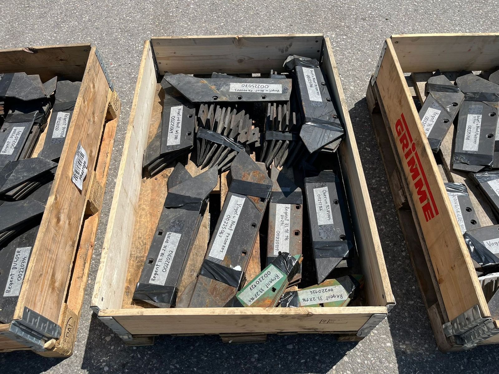 Pflug Türe ait Sonstige Diverse Pflugschare Regent, Vogel&Noot, Kongskil, Neumaschine içinde NATTERNBACH (resim 3)