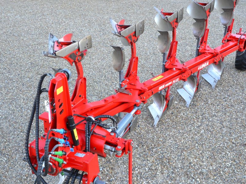 Pflug Türe ait Unia Ibis Vario Plus 5 Hydr. dybdehjul, kørt meget lidt, Gebrauchtmaschine içinde Vils, Mors (resim 1)