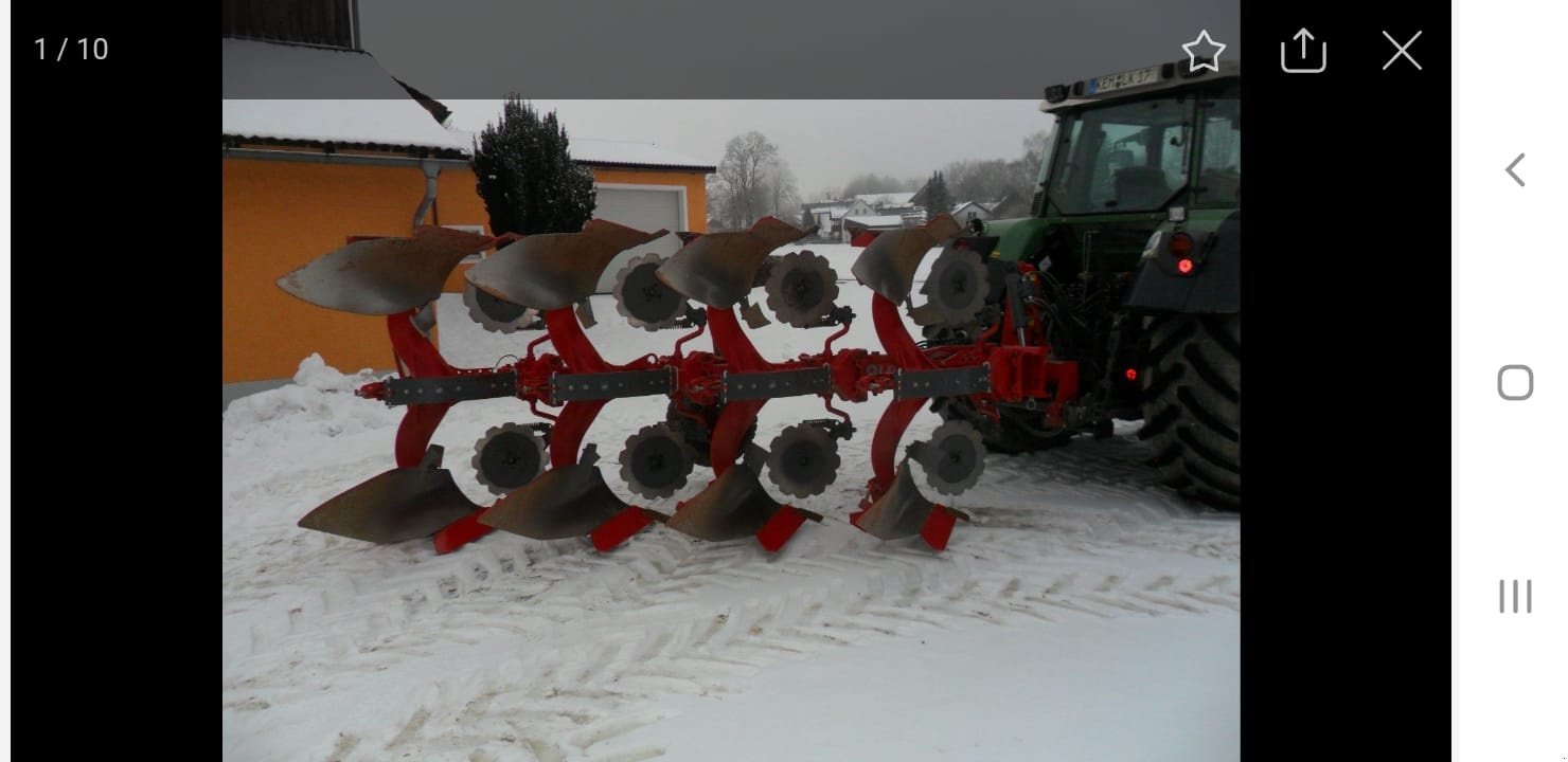 Pflug типа Unia Ibis Vario S 4, Gebrauchtmaschine в Egloffstein (Фотография 2)