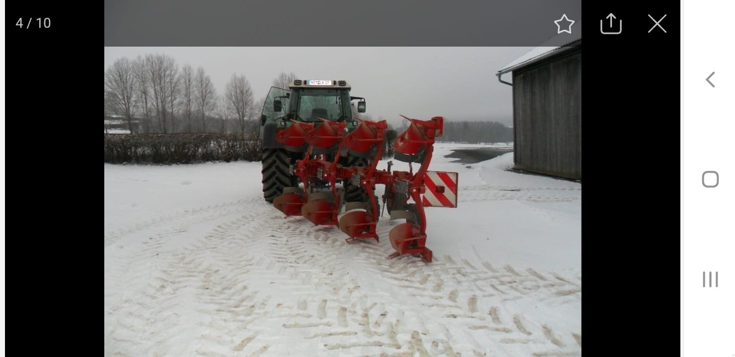 Pflug типа Unia Ibis Vario S 4, Gebrauchtmaschine в Egloffstein (Фотография 3)