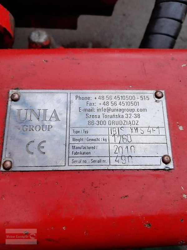 Pflug Türe ait Unia Ibis XXLS 4+1 Pflug Gebraucht Blattfedergesichert 2,5m, Gebrauchtmaschine içinde Ostheim/Rhön (resim 12)
