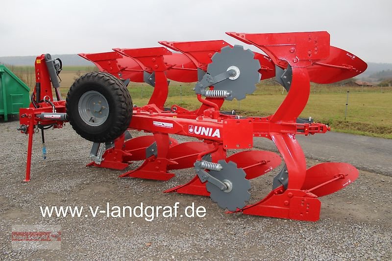 Pflug типа Unia IBIS XXLS 4+ Pflug Blattfedergesichert, stufenweise Schnittbreite 2 m, Neumaschine в Ostheim/Rhön (Фотография 2)