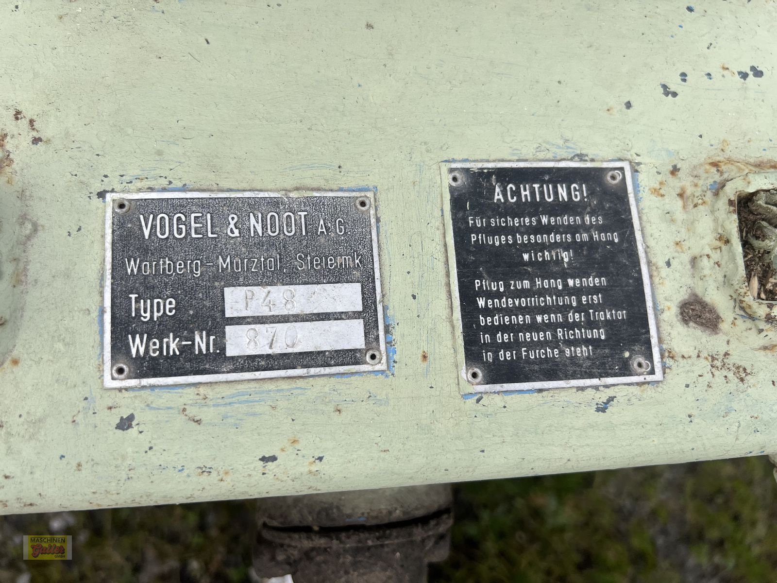 Pflug typu Vogel & Noot 2-Schar-Winkelpflug, Gebrauchtmaschine v Kötschach (Obrázek 6)
