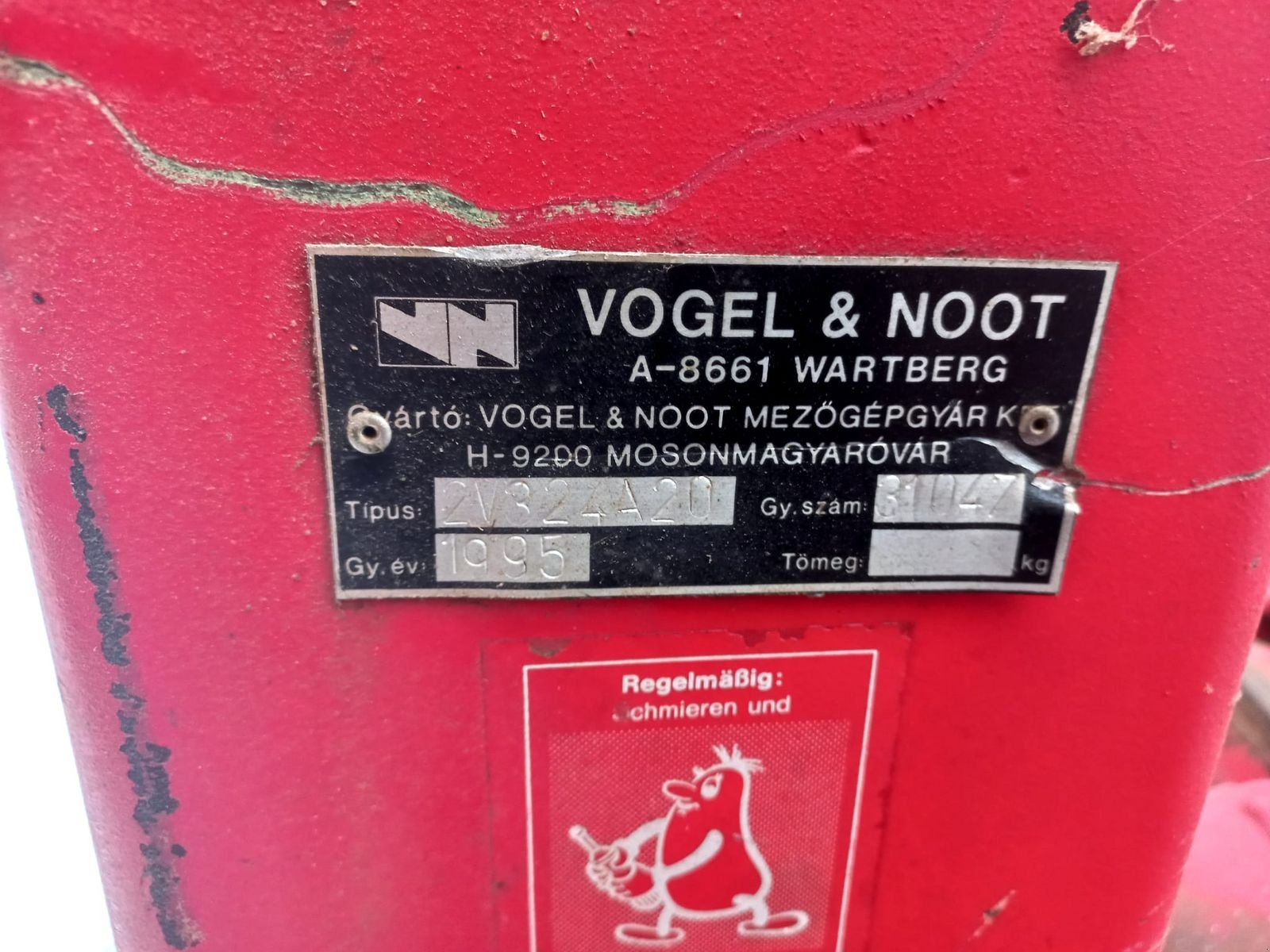 Pflug typu Vogel & Noot M 950, Gebrauchtmaschine w Göpfritz (Zdjęcie 7)