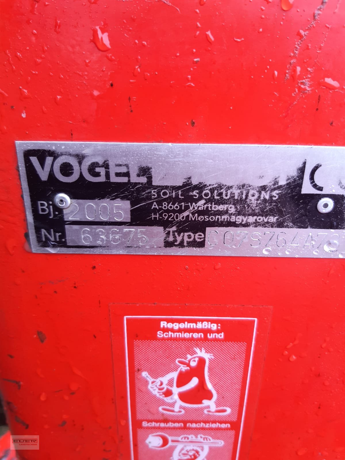 Pflug a típus Vogel & Noot M1020 Vario, Gebrauchtmaschine ekkor: Dießen (Kép 4)