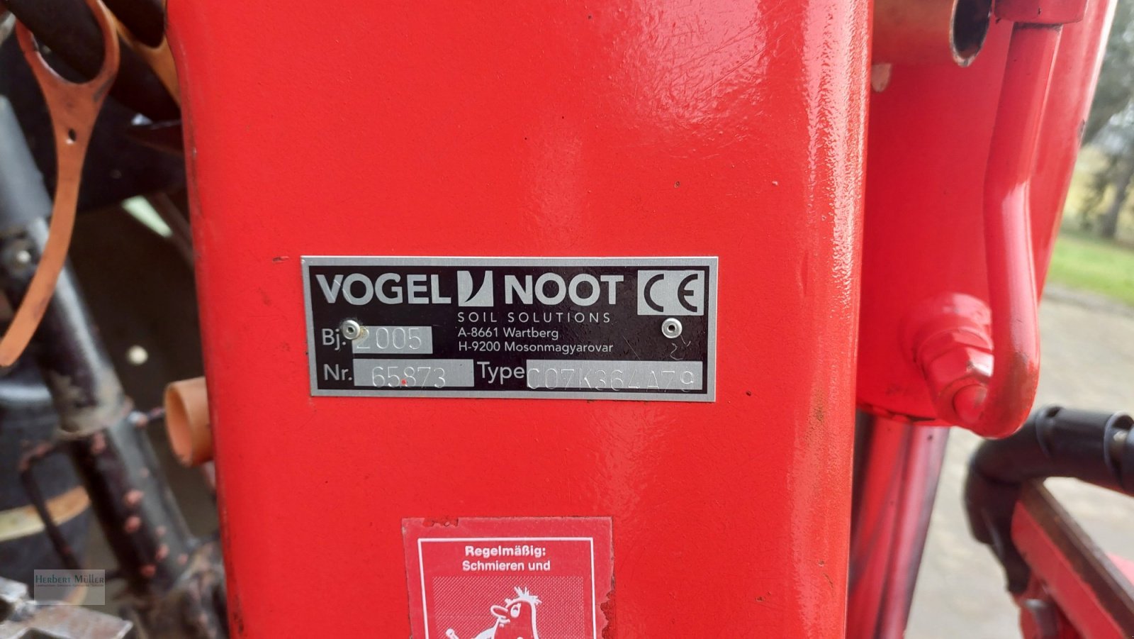 Pflug типа Vogel & Noot Plus M 850, Gebrauchtmaschine в Sauldorf (Фотография 4)