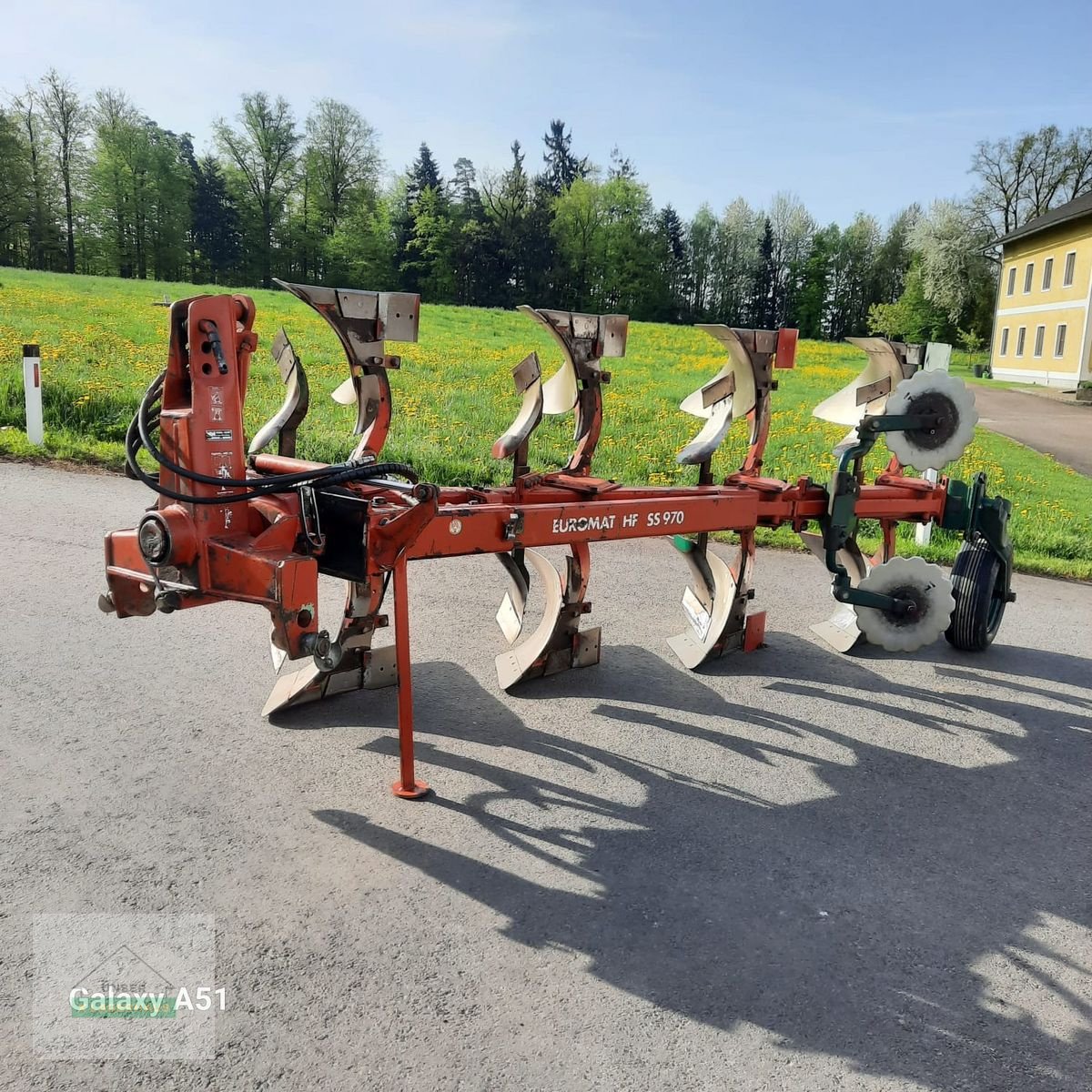 Pflug типа Vogel & Noot Volldrehpflug 4-scharig Euromat HF SS 970, Gebrauchtmaschine в Wartberg (Фотография 2)