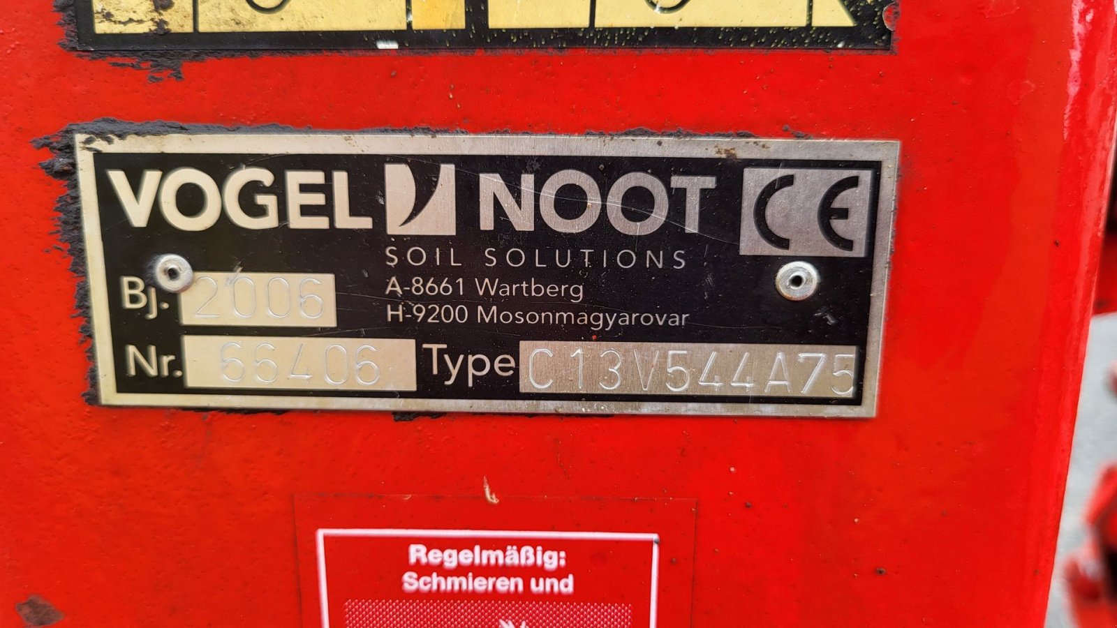 Pflug Türe ait Vogel & Noot XM 950 SJ, Gebrauchtmaschine içinde Sabro (resim 7)