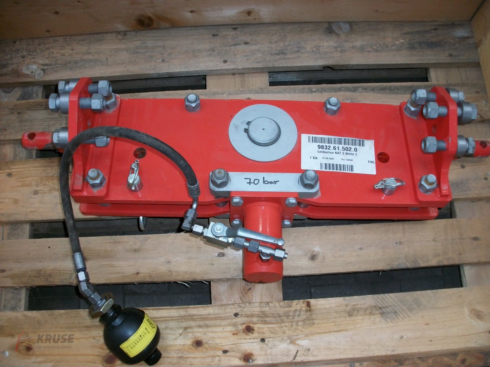 Pflugzubehör des Typs Pöttinger Lenkachse Servo 25/35/45, Neumaschine in Fürstenau (Bild 1)