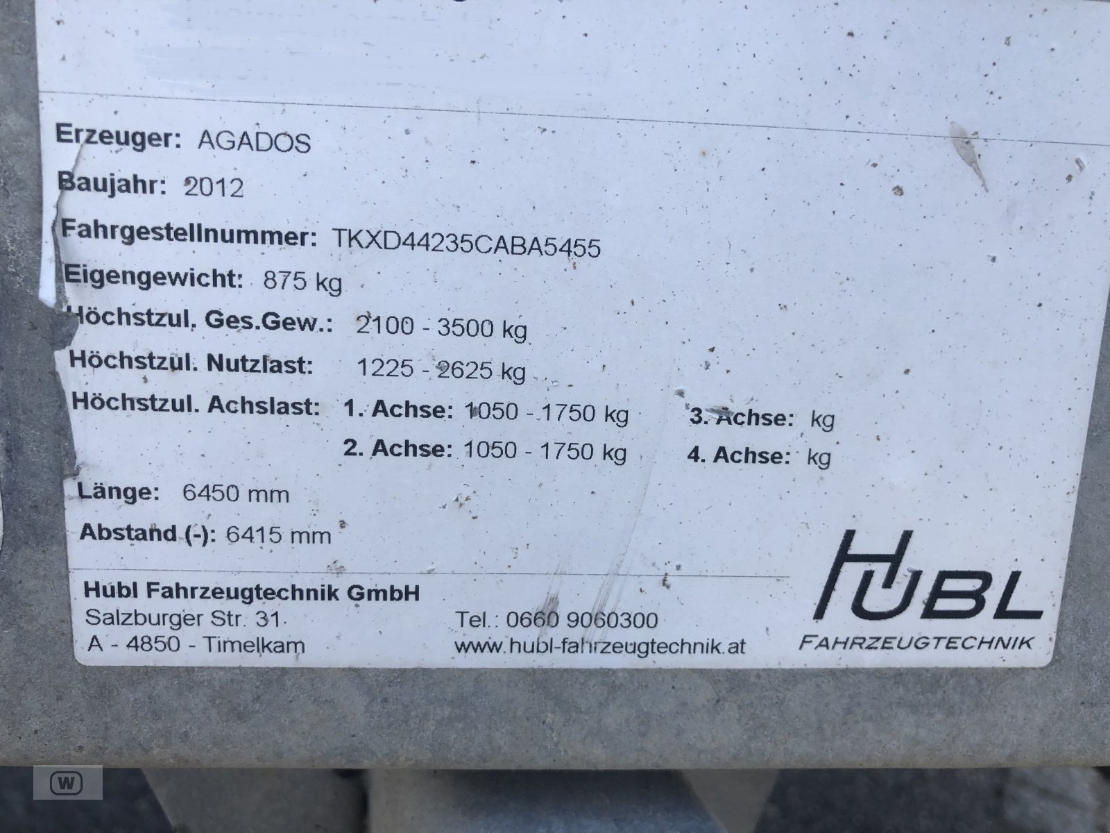 PKW-Anhänger типа Agados Dona, Gebrauchtmaschine в Zell an der Pram (Фотография 11)