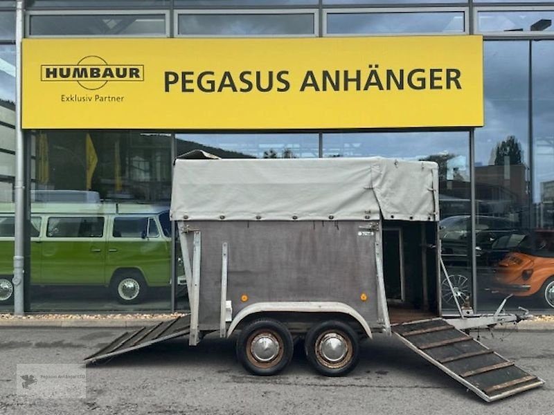 PKW-Anhänger Türe ait Barthau Anhängerbau 2-Pferdeanhänger Viehanhänger 2t., Gebrauchtmaschine içinde Gevelsberg (resim 1)