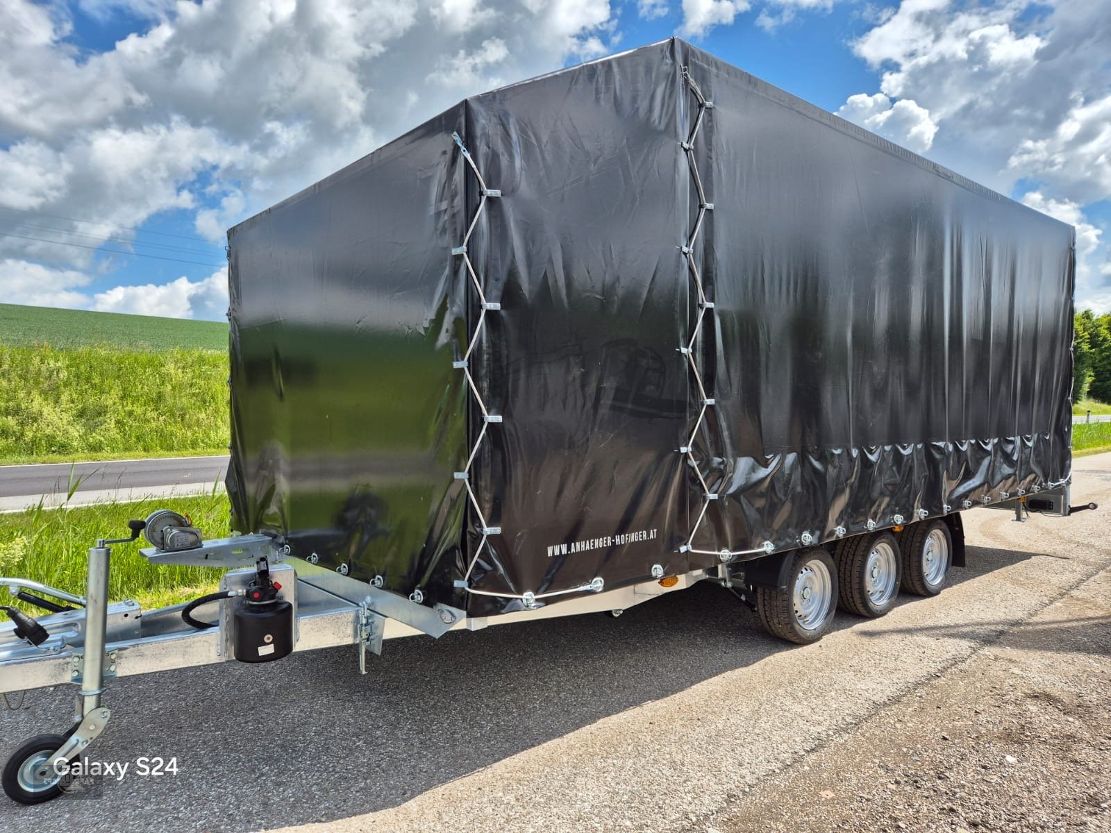 PKW-Anhänger a típus Blyss 3500 Pro kippbar Fahrzeug Transporter Tridem, Neumaschine ekkor: Rankweil (Kép 2)