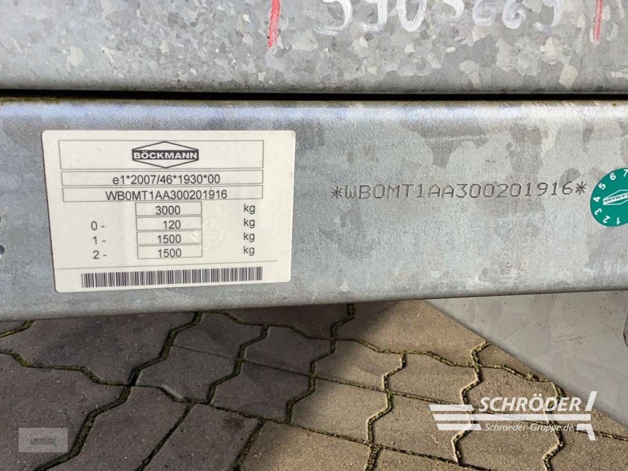 PKW-Anhänger des Typs Böckmann BT-ST 3518/30 AS, Neumaschine in Hemmoor (Bild 5)