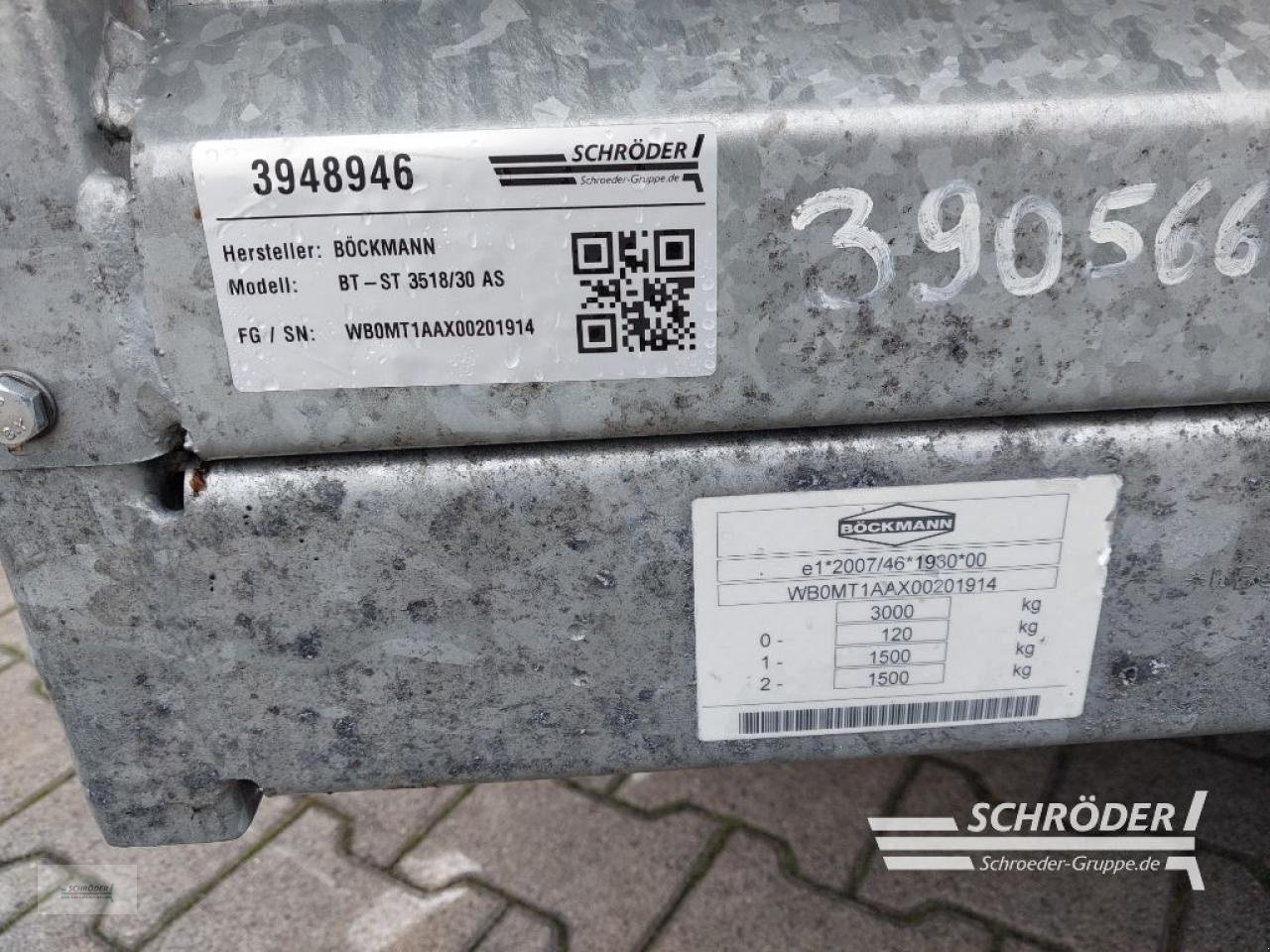 PKW-Anhänger typu Böckmann BT-ST 3518/30 AS, Gebrauchtmaschine v Lastrup (Obrázek 10)